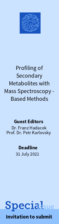 Special edition of Cells (MDPI): Profiling Secondary Metabolites with MS-based Methods