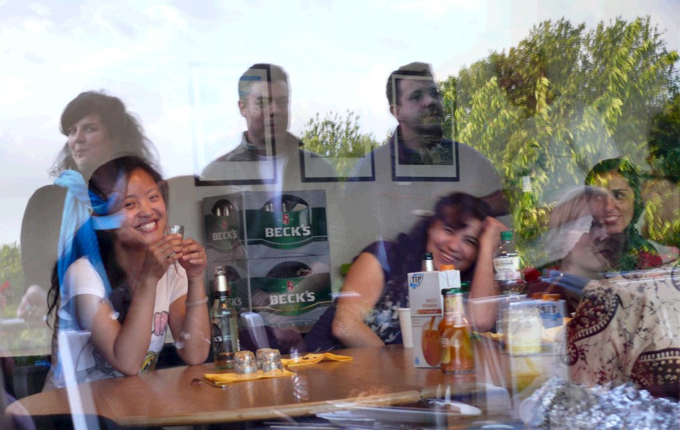 Image: Barbecue of Karlovsky lab in May 2011