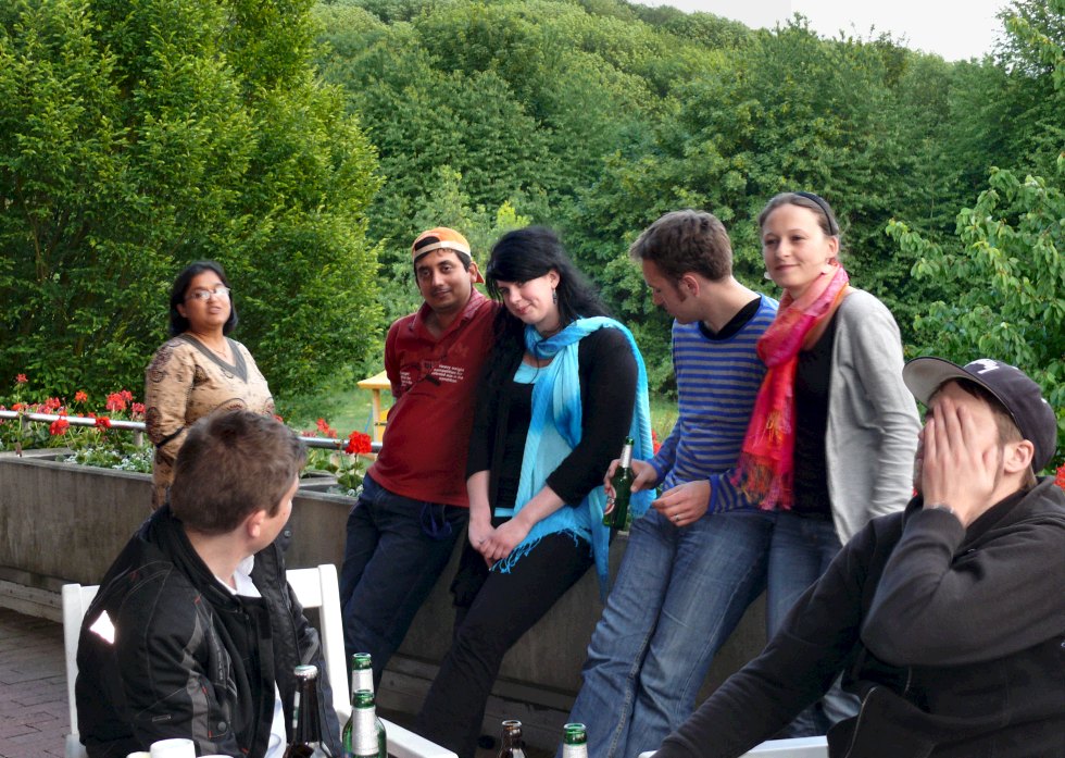 Image: Barbecue of Karlovsky lab in May 2011