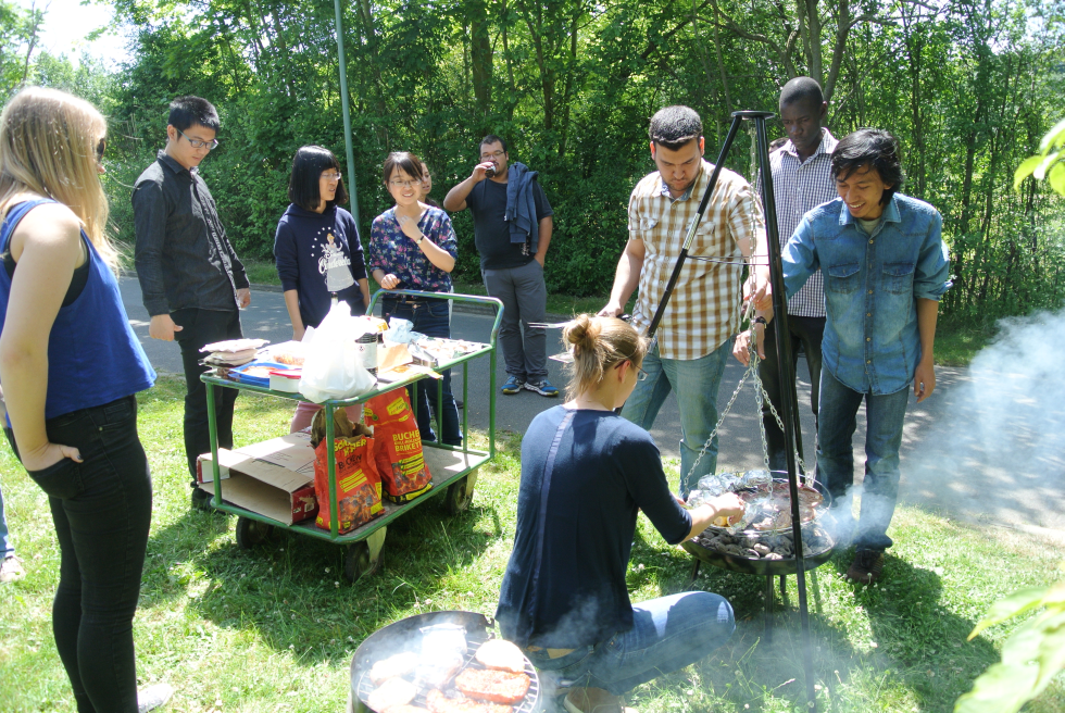 Image: Karlovsky Lab - barbecue in June 2015
