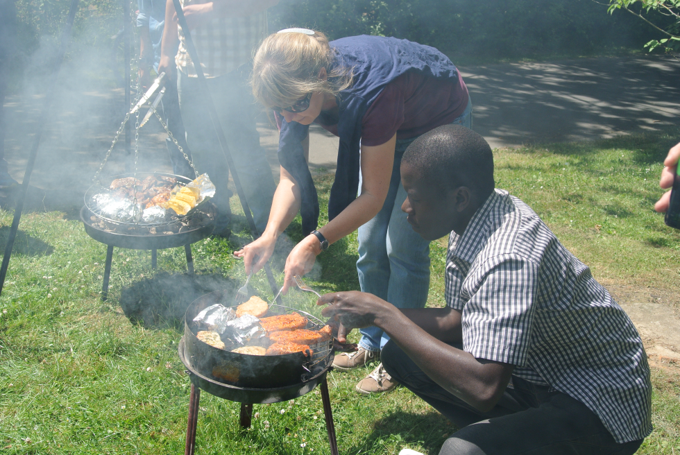 Image: Karlovsky Lab - barbecue in June 2015