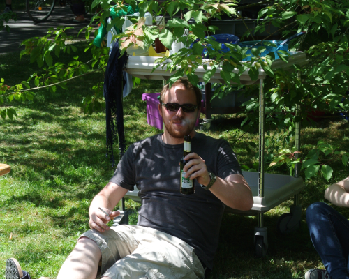 Image: Karlovsky Lab - barbecue in June 2015